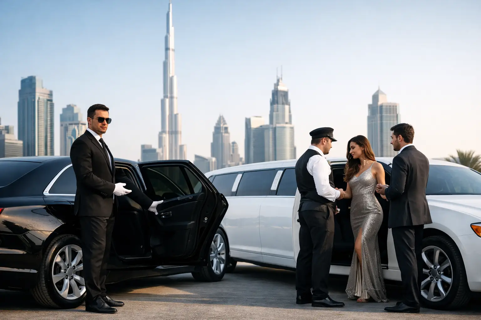 Chauffeur Service Versus Limousine Rental in Dubai