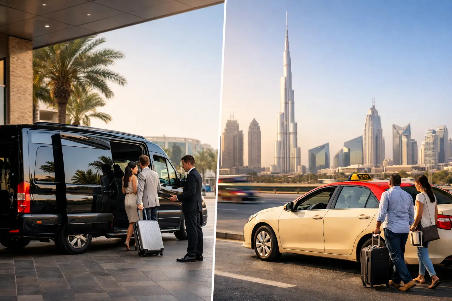 Hotel Transfer vs Taxi: Which Suits Dubai?